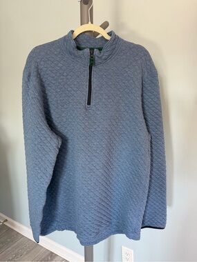 J.Crew Men’s Quilted Quarter-Zip Large